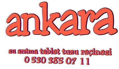 su-yumusatma-tableti-tuzu-recinesi-arıtma-ankara